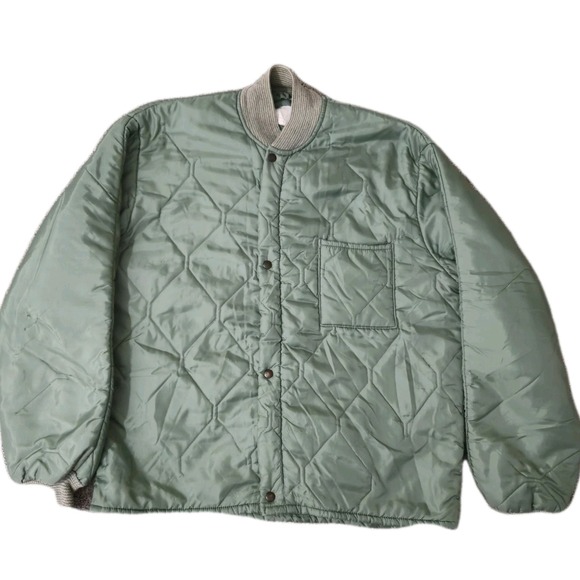 Vintage Vietnam 1963 US Air Force CWU-9/P Quilted Flyers Jacket Liner Size M